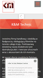 Mobile Screenshot of kmtechnic.pl